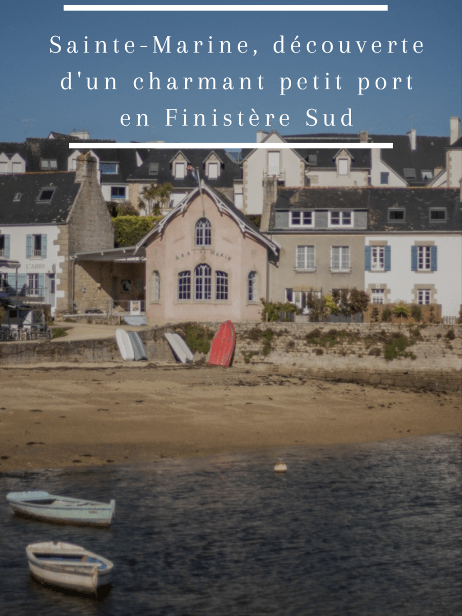 Sainte-Marine, découverte d&rsquo;un charmant petit port en Finistère&nbsp;Sud