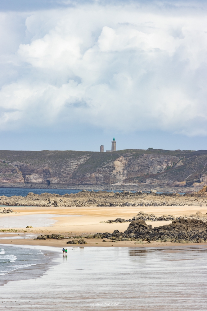 plage Saint-Michel l’îlot avant pluie